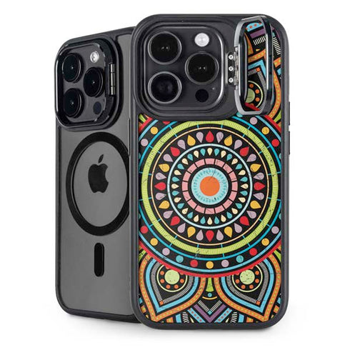 Finding Center Colored iPhone 16 Pro Kickstand Case